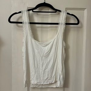 New: American Eagle White Lace Soft and Sexy Tank